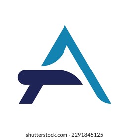 letra a un logotipo símbolo vectorial de diseño único