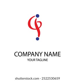 letra i logotipo é único e simples