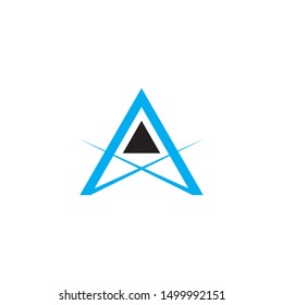 
The letter a logo is unique and suitable for the brand logo itself