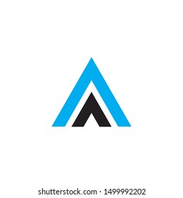 
The letter a logo is unique and suitable for the brand logo itself