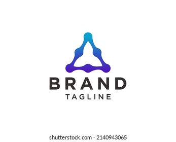 Letter A Logo Usable For Business, Branding , Graphic Resources and More | Gradient Flat Vector Design