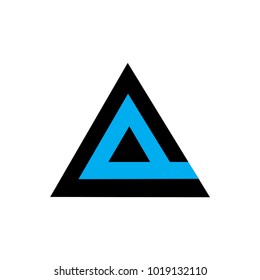 letter A logo vector