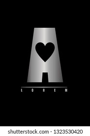 A Letter Logo - Vector