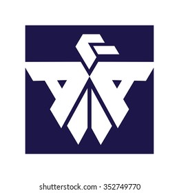 letter a logo vector