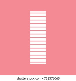 Letter i logo vector