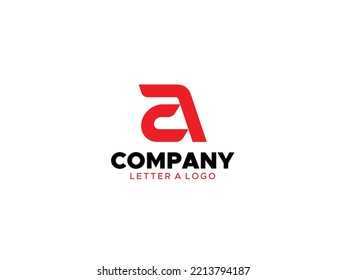 Letter A Logo, A logo vector for awesome bussines, company, startup or corporation identity, A logo vector for Bussines, A logo vector for Company, Initial letter A vector, A initial