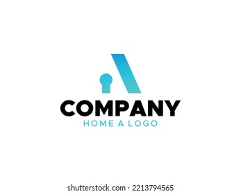 Logo de la carta A, vector de logotipo para empresas impresionantes, identidad de empresa, empresa o empresa, vector de logotipo para empresas, vector de logotipo para empresas, letra inicial A vector, corporación inicial
