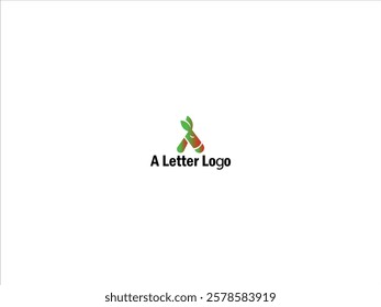 A  Letter logo vector desigen logo 