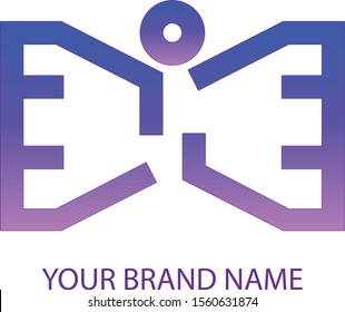 I Letter Logo Vector Design