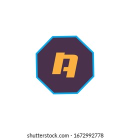 A letter logo vector design