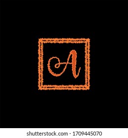 A letter logo vector design
