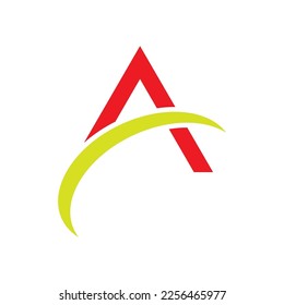 A letter logo vector design