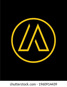 Letter A logo vector design for company