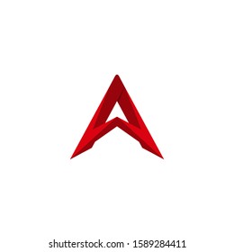a letter logo vector design modern