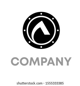 letter A logo vector design template