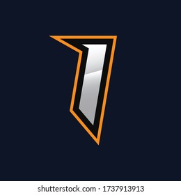 letter I logo vector design template