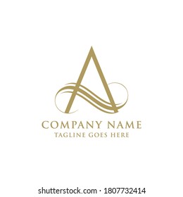 Letter A Logo Vector Design Template