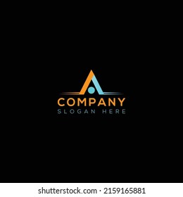 A Letter Logo  vector design template  