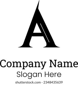 letter A logo vector design template elements. Abstract Logo Icon