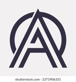 letter A Logo vector design template