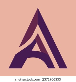 letter A Logo vector design template