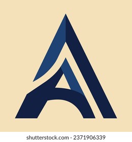 letter A Logo vector design template