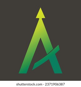 letter A Logo vector design template