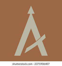 letter A Logo vector design template