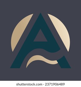 letter A Logo vector design template