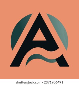 letter A Logo vector design template
