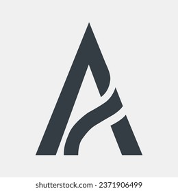 letter A Logo vector design template