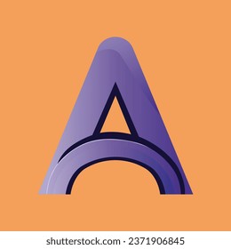 letter A Logo vector design template