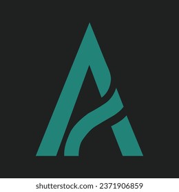 letter A Logo vector design template