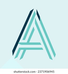 letter A Logo vector design template