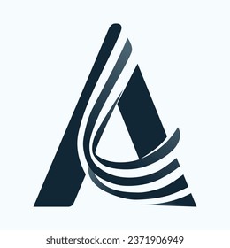 letter A Logo vector design template