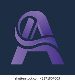 letter A Logo vector design template