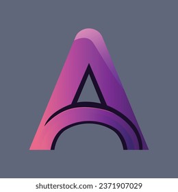 letter A Logo vector design template