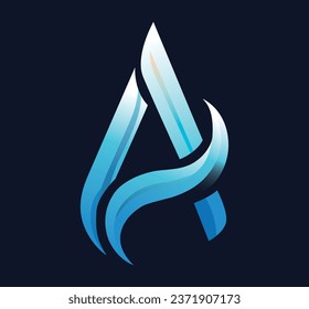letter A Logo vector design template