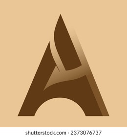 Letter A Logo vector design template