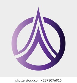 Letter A Logo vector design template