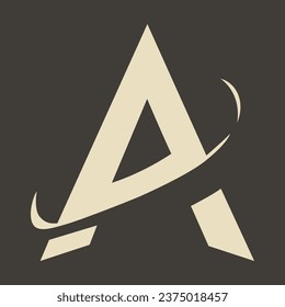 Letter A Logo vector design template
