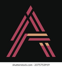 Letter A Logo vector design template
