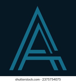 Letter A Logo vector design template