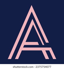 Letter A Logo vector design template