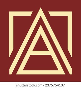 Letter A Logo vector design template