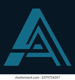 Letter A Logo vector design template