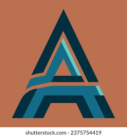 Letter A Logo vector design template