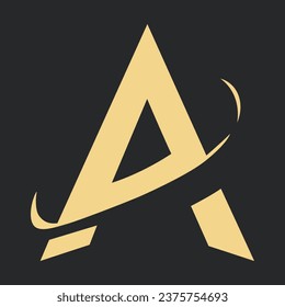 Letter A Logo vector design template