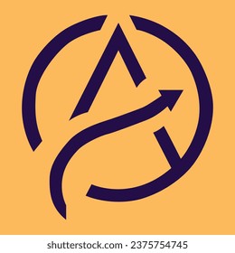 Letter A Logo vector design template