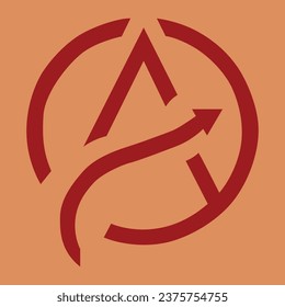 Letter A Logo vector design template